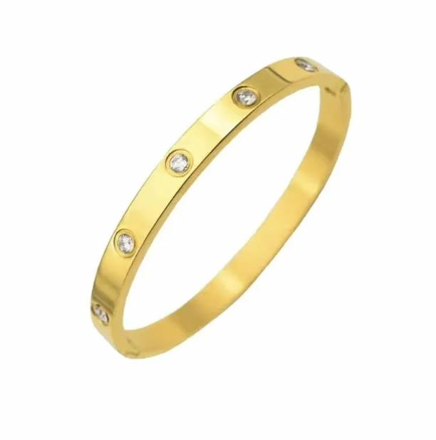 Bracelet Minimaliste Tout-Alliance en Diamants