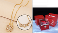 Collier Trèfle & Cœur - Coffret Cadeau - UrbanÉtoile