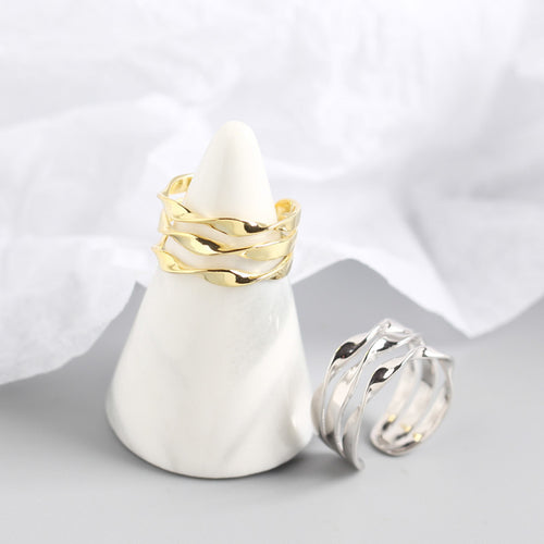 Bague Trois Anneaux Ajustable - UrbanÉtoile