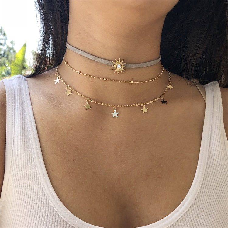 Collier Étoilé Multicouche - UrbanÉtoile