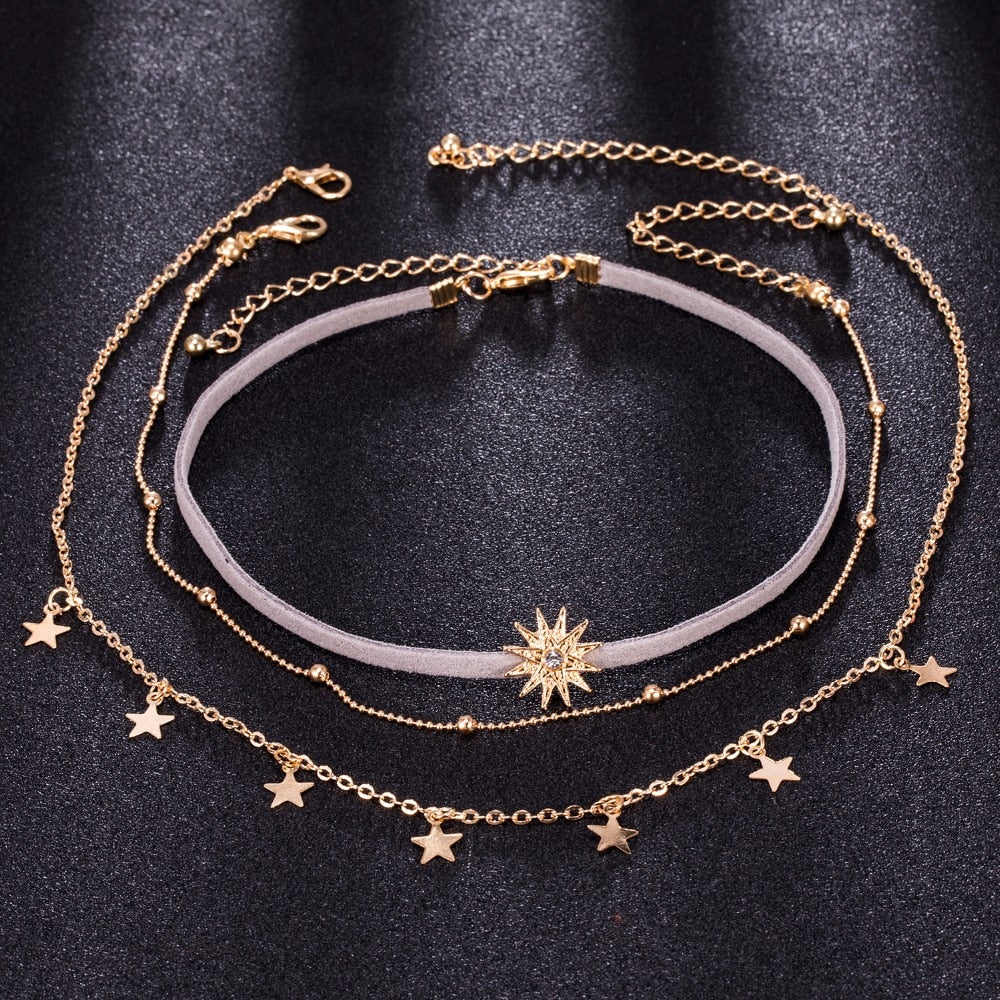 Collier Étoilé Multicouche - UrbanÉtoile