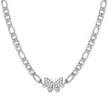 Collier Ras-du-cou Papillon Tendance au Design Minimaliste
