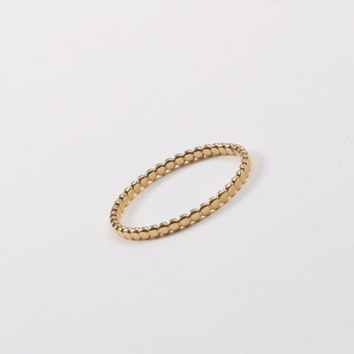 Bague Fine Classique Dorée - UrbanÉtoile
