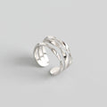 Bague Trois Anneaux Ajustable - UrbanÉtoile