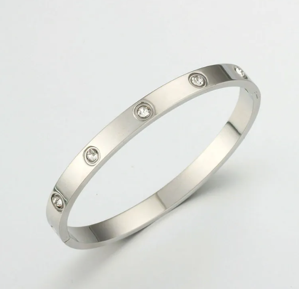 Bracelet Minimaliste Tout-Alliance en Diamants